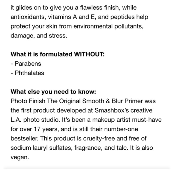 NWB Photo Finish Foundation Primer Mini - Picture 5 of 6